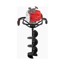 Hrd6501 20 Cm Toprak Burgu Makinesi Çift Sarmal 3 Hp
