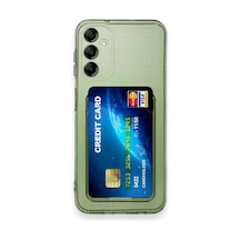Samsung Galaxy  Uyumlu  A16 5g Kılıf Kart Şeffaf Silikon - Şeffaf
