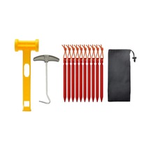 Suntek 10 Paket Ağır Hizmet Çadır Gölgelik Kamp Kırmızı