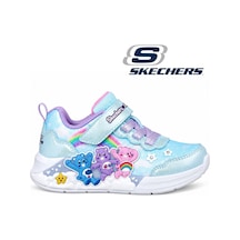 Skechers S-lights Lil Snugs 302392n-blmt Ortopedik Işıklı Çocuk Spor Ayakkabı Yeşil