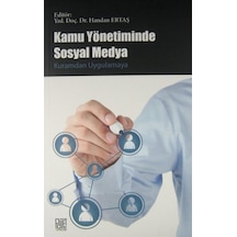 Kamu Yönetiminde Sosyal Medya / Handan Ertaş 9786055262655