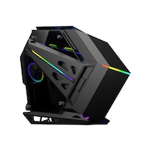 Quantum Gaming Ironclad 6x Argb Fan Full Size Atx Siyah Çelik Gövde Psu'suz Gaming Kasa