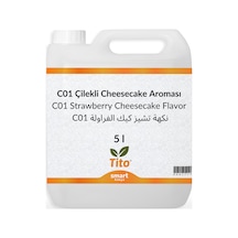 C01 Çilekli Cheesecake Aroması 5 Litre