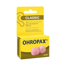 Ohropax Alman Kulak Tıkacı Classic 204925033 Açık Pembe