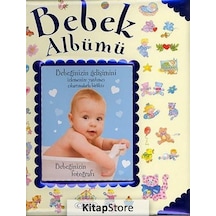 Bebek Albümü - Mavi- Çiçek Yayıncılık