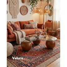Modern Orta Sehpa & Küre Sehpa & Top Sehpa & Cam Sehpa Ceviz