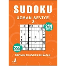 Sudoku Uzman Seviye 3: Dünyanın En Sevilen Bulmacası - 222 Bulmaca
