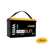 Mexxsun 12.8 Volt-100ah Lifepo4 Lityum Akü
