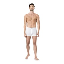 Pierre Cardin Erkek Ekonomik 4 Lü Pamuk Beyaz Boxer Beyaz