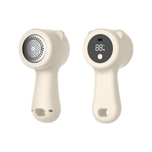 Dancemonkey Lichen Giysi Pom Pom Düzeltici, Şarj Edilebilir Tıraş Makinesi Li Beyaz