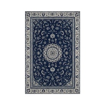 Kartela Halı Suma Halı Jüt Taban Dokuma Halı Lacivert - 100 X 150 Cm