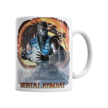 Sub Zero Mortal Kombat Game Kupa Bardak Porselen No32470 Karışık