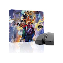 Street Fighter Kaymaz Dikişli Kauçuk Oyuncu Mousepad V3 - 22x18 Gaming Mouse Pad Fare Altlığı
