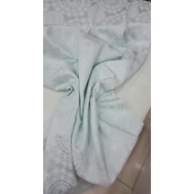Masa Örtülük Dertsiz Leke Tutmayan Pamuklu Keten Kumaş Mint Yeşil