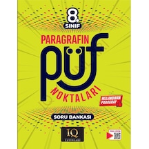 8. Sınıf Paragrafın Püf Noktaları Soru Bankası Iq Yayınları
