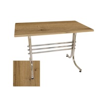 Japon Mutfak Masası 80x140 Cm - Werzalit, Wermodin Ve Allzalit Tabla - Canyon Palace Oak Çok Renkli