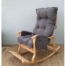 Reyo Santorini Sallanan Sandalye Dinlenme Ve Tv Koltuğu Gri