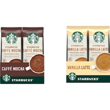 Starbucks Premium Serisi Vanilla Latte + Mocha 2 x 10'lu