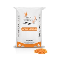 İpek Değirmen Glutensiz Doğal Yerli Kırmızı Yaprak Mercimek Köy 3 KG