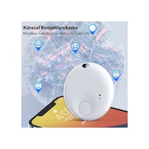 Ntag Akıllı Smart Takip Cihazı Gps Uyumlu Takip Konum Cihazı Kaybolmaya Karşı İzleyici Beyaz - 710585470