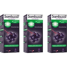 Sambucol Plus Şekersiz 120 Ml-3 Adet-