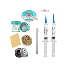 Best Krem Lehim 183 C 50gr Havya Uc Temizleyici Flux Lehim Toplama Cp-3515 Lehim Emme Teli Spatula Seti2 Tk03
