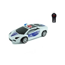 Uzaktan Kumandalı 1:24 Polis Arabası Yarım Fonksiyon