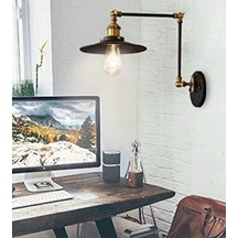 Ayrex Riolight Retro Üç Mafsallı Metal Aplik Rıo000628 Genel