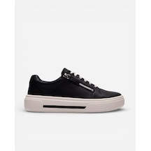 Clarks Hollyrose Zip Black Leather Kadın Siyah Günlük Ayakkabı 26185913 Siyah
