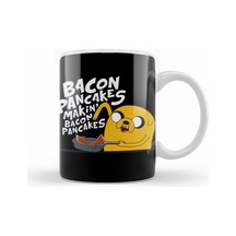 Adventure Time Bacon Pancakes Kupa Bardak Porselen No27954 Karışık