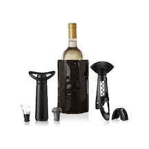 Vacu Vin Plus Şarap Seti 6 Parça - Kutulu - Siyah