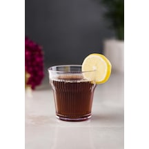 Akrilik Şeffaf Tekli Kısa Bardak & Su Meşrubat Kahve Yanı Bardağı 300 Ml Cam Değildir Diğer