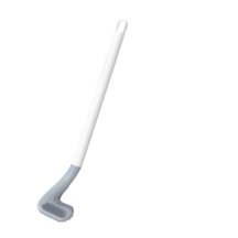 Silikon Yumuşak Kıllı Tuvalet Fırçası-beyaz