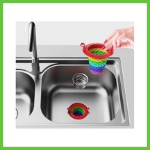 Bezos Renkli 6 Kademeli Lavabo Süzgeci Dmc Standart
