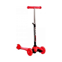 Mey İthalat Işıklı Scooter Kırmızı Çok Renkli
