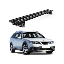Pençe Saab 9-3x Ara Atkı 2009-2012 Uyumlu Siyah Ara Atkı Port Bagaj Tavan Barı
