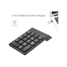 Tr-59 Süper İnce Kablosuz Keypad Klavye Numlock Numped