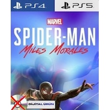 Marvel S Spider Man Miles Morales Playstation 4-5 Uyumlu Dijital