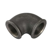 Fitings - Dirsek Siyah 2"