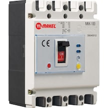 Makel Kaçak Akım Korumalı Kompakt Şalter 4X800 A.