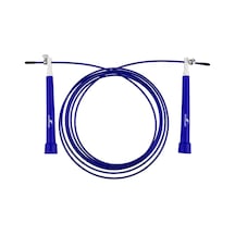 Uzunluğu Ayarlanabilir Çelik Telli Atlama İpi - Speed Rope - Mavi