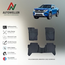 Volkswagen Amarok 2022 Sonrası Uyumlu Havuzlu Oto Paspas