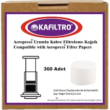 Aeropress Uyumlu Kahve Filtresi 360 Ad