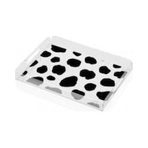 The Mia Dalmatian Büyük Şeffaf Pleksi Tepsi 42 32