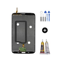 Samsung Galaxy Sm-t310 Uyumlu Servis Dokunmatik Set Beyaz + Montaj Seti