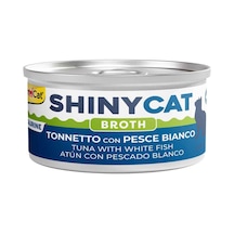 Gimcat Shinycat Kedi Konservesi Beyaz Ton Balıklı 70 Gr