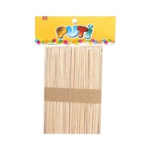 Puti Ahşap Natural Çubuk 50"li 4612