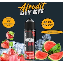 Nuclear 60 Ml Dıy Kit Afrodit Gıda Aroma 12 Ml Aroma İçerir