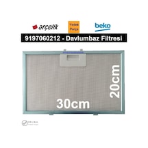 Arçelik Uyumlu P 16 Yes Filtre Davlumbaz Aspiratör Filtresi 9197060212 - 382515047