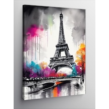 Kanvas Tablo Paris Eyfel Kulesi 70cmx100cm